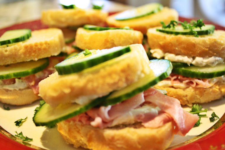 Cucumber Sandwiches