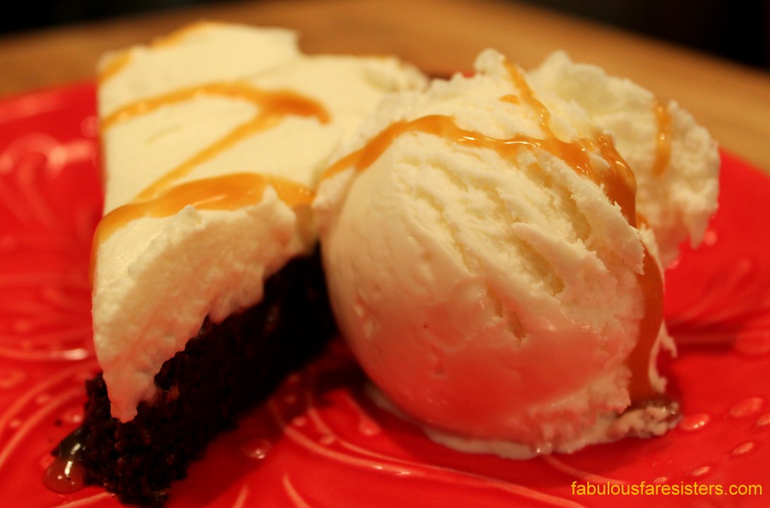 Flourless Chocolate Cake with Mascarpone Icing