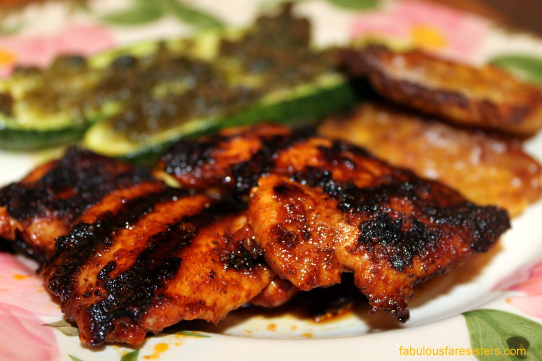 Chili-Paprika Chicken & Roasted Zucchini
