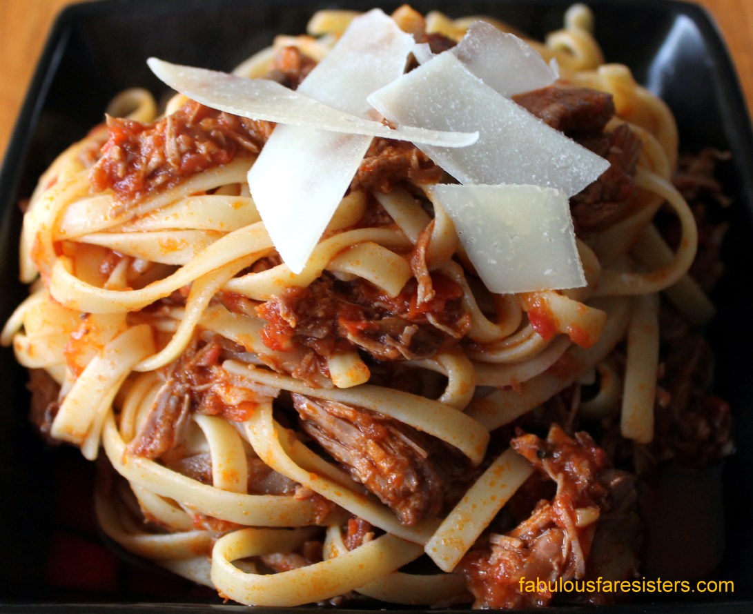 Pork Ragu with Fettuccine