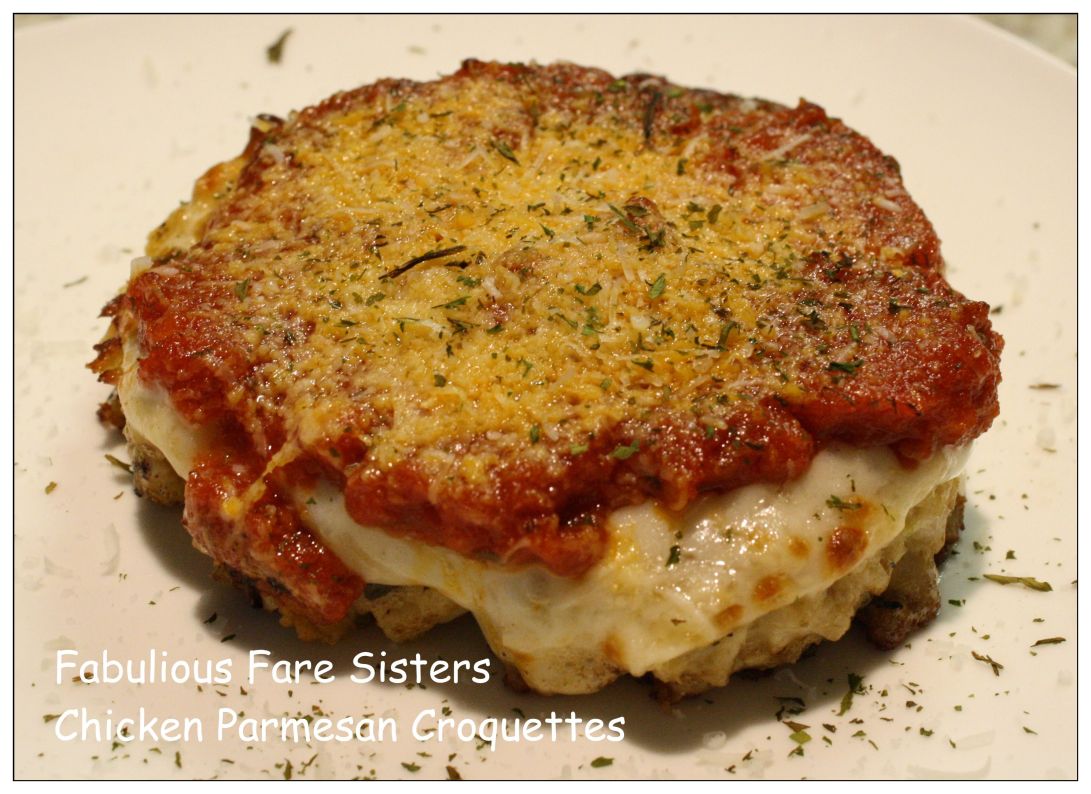 CHICKEN PARMESAN CROQUETTES