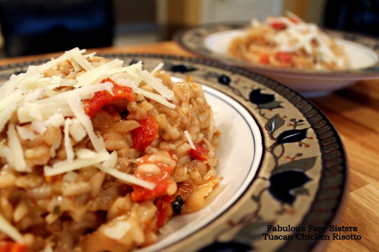 Tuscan Chicken Risotto