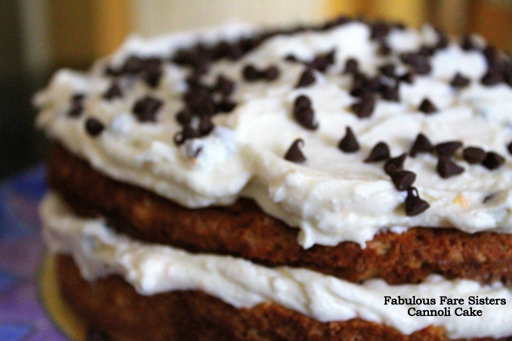 Cannoli Cake
