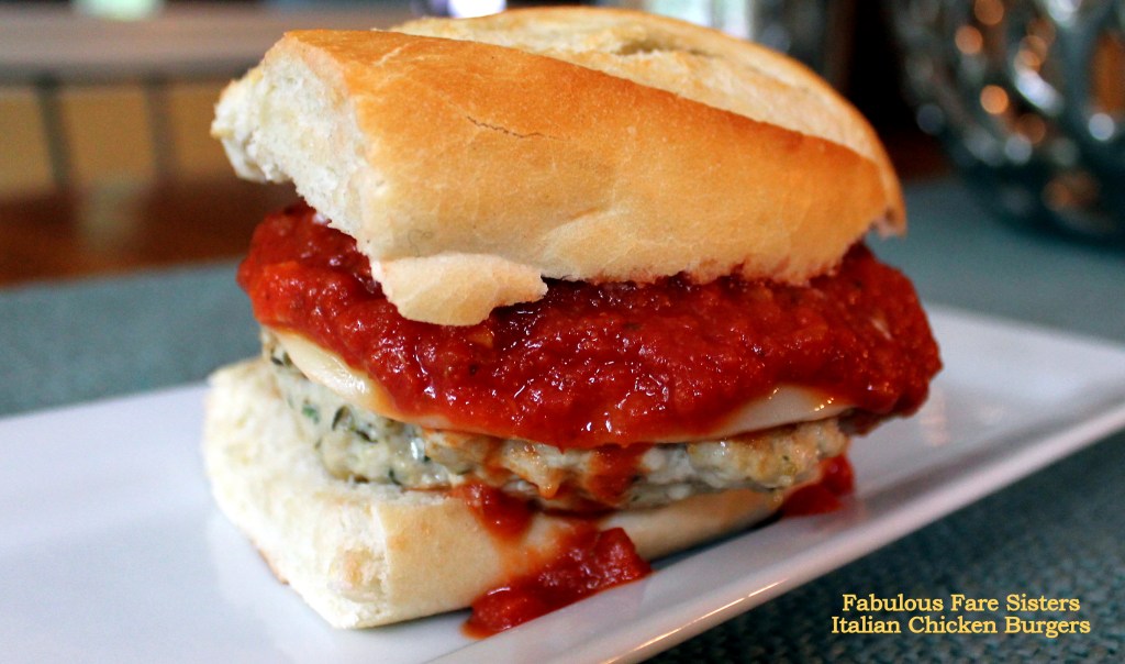 Italian Chicken Burgers