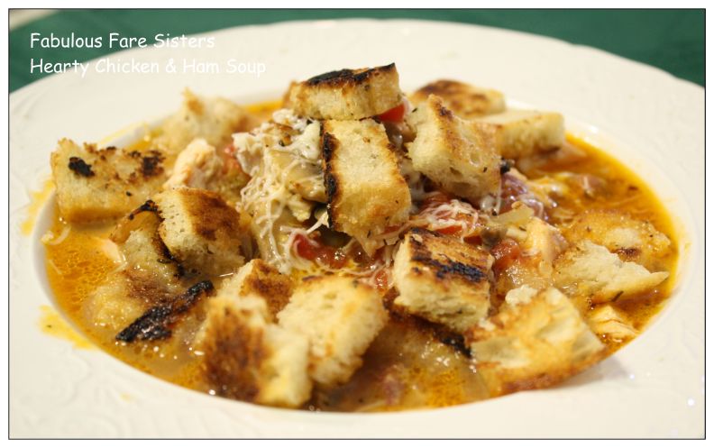 Hearty Chicken & Ham Soup