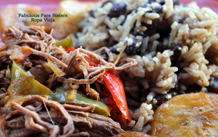Ropa Vieja with Rice & Black Beans