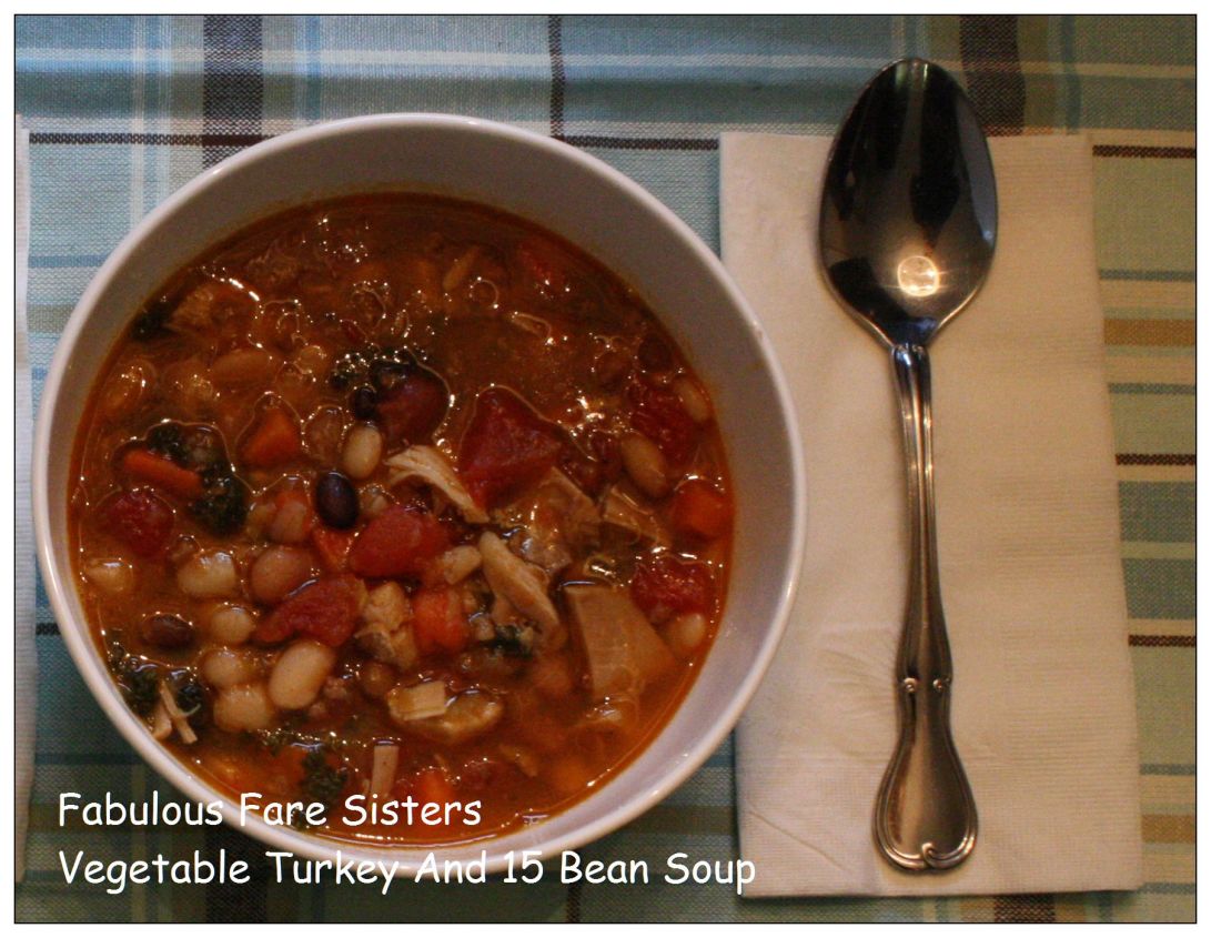 Vegetable Turkey And 15 Bean Soup 2