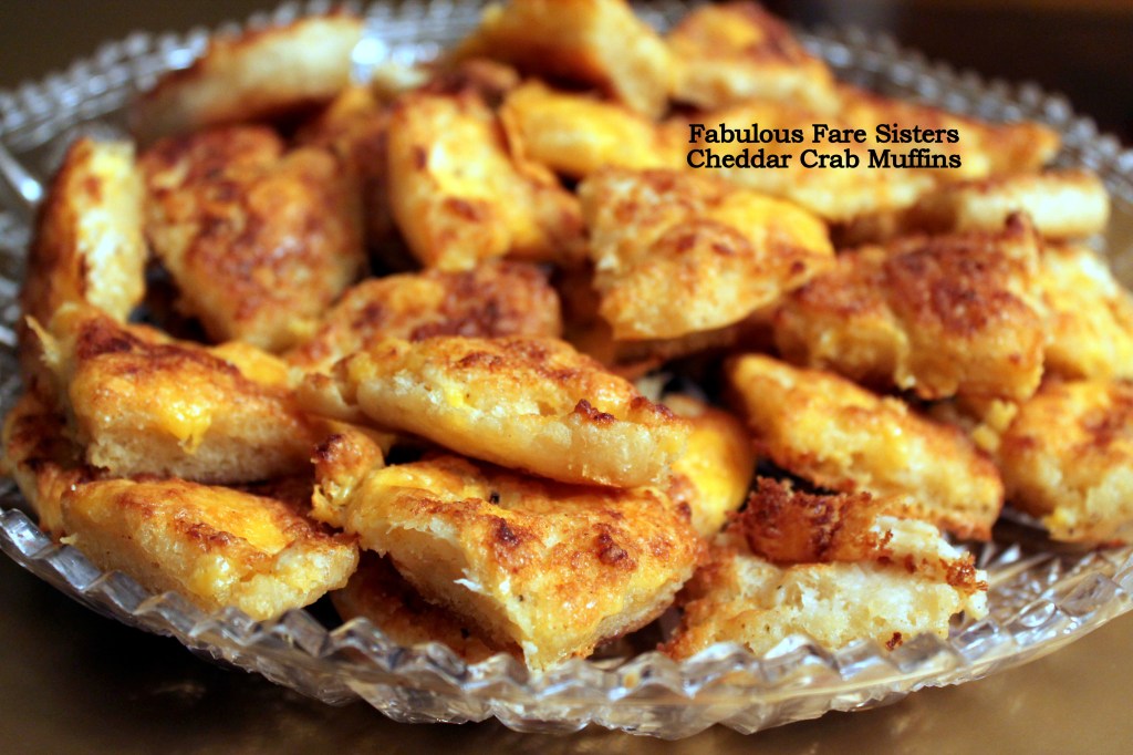 Cheddar Crab Muffins