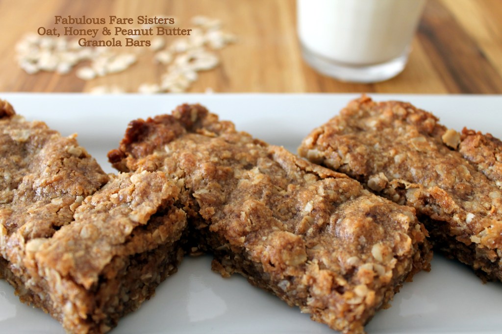 Oat, Honey & Peanut Butter Granola Bars