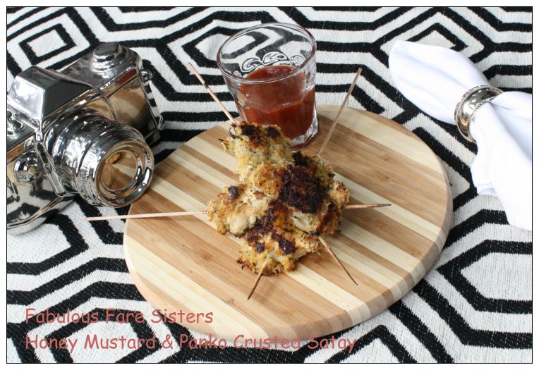 Honey Mustard &amp; Panko Crusted Satay 4