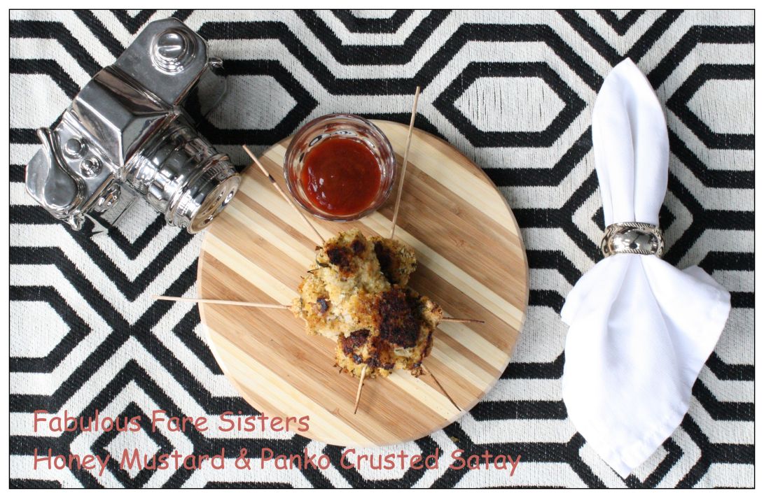 Honey Mustard &amp; Panko Crusted Satay