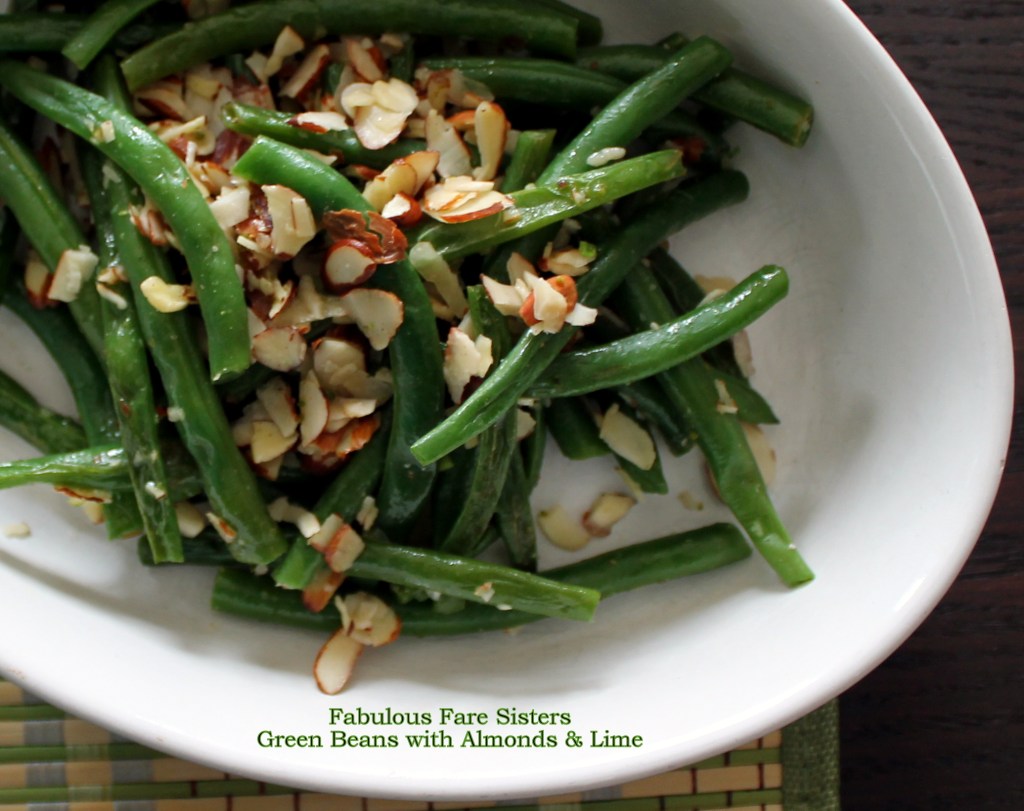 Green Beans with Almonds & Lime