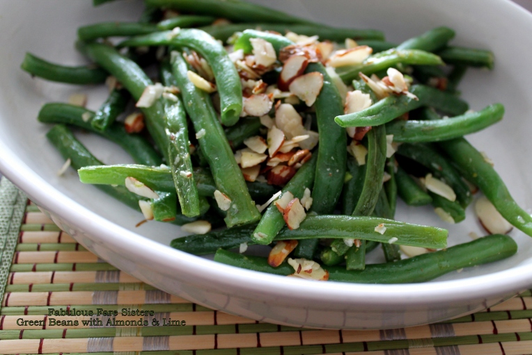 Green Beans with Almonds & Lime