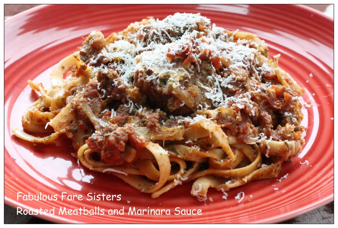 Roasted Meatballs and Marinara Sauce 5