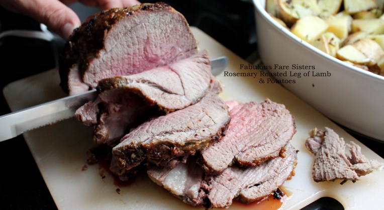 Rosemary Roasted Leg of Lamb & Potatoes