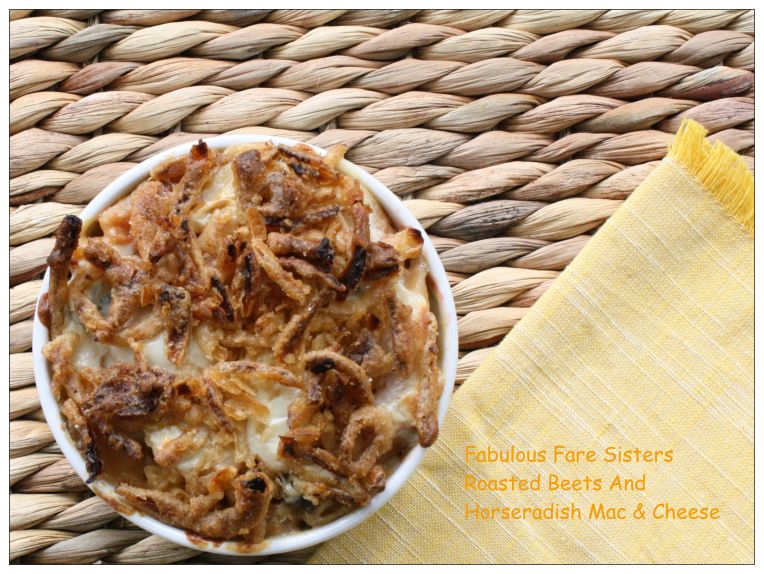 Roasted Beets And Horseradish Mac &amp; Cheese