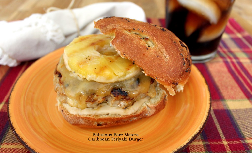 Caribbean Teriyaki Burger