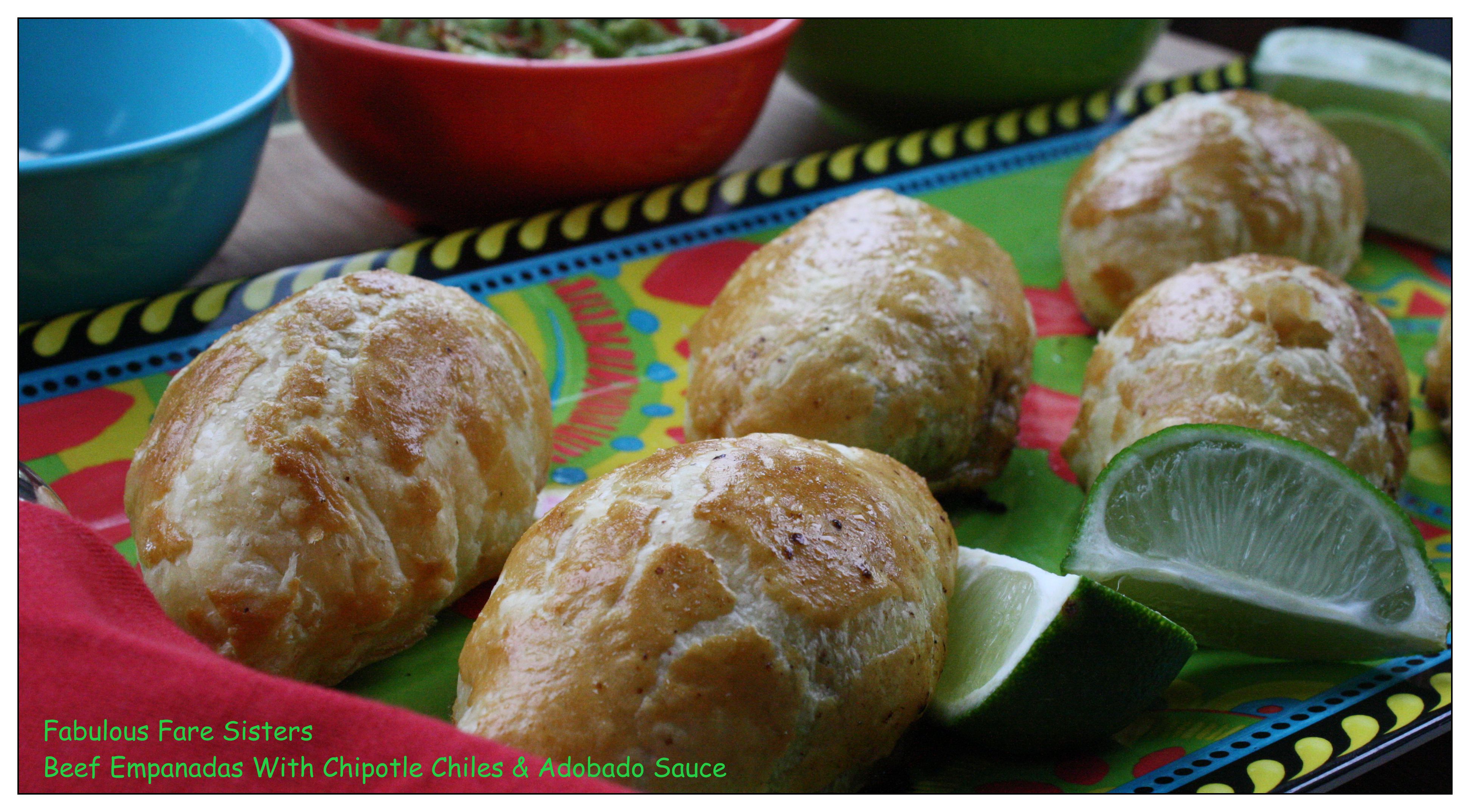 Cinco de Mayo Beef Empanadas With Chipotle Chiles & Adobo Sauce