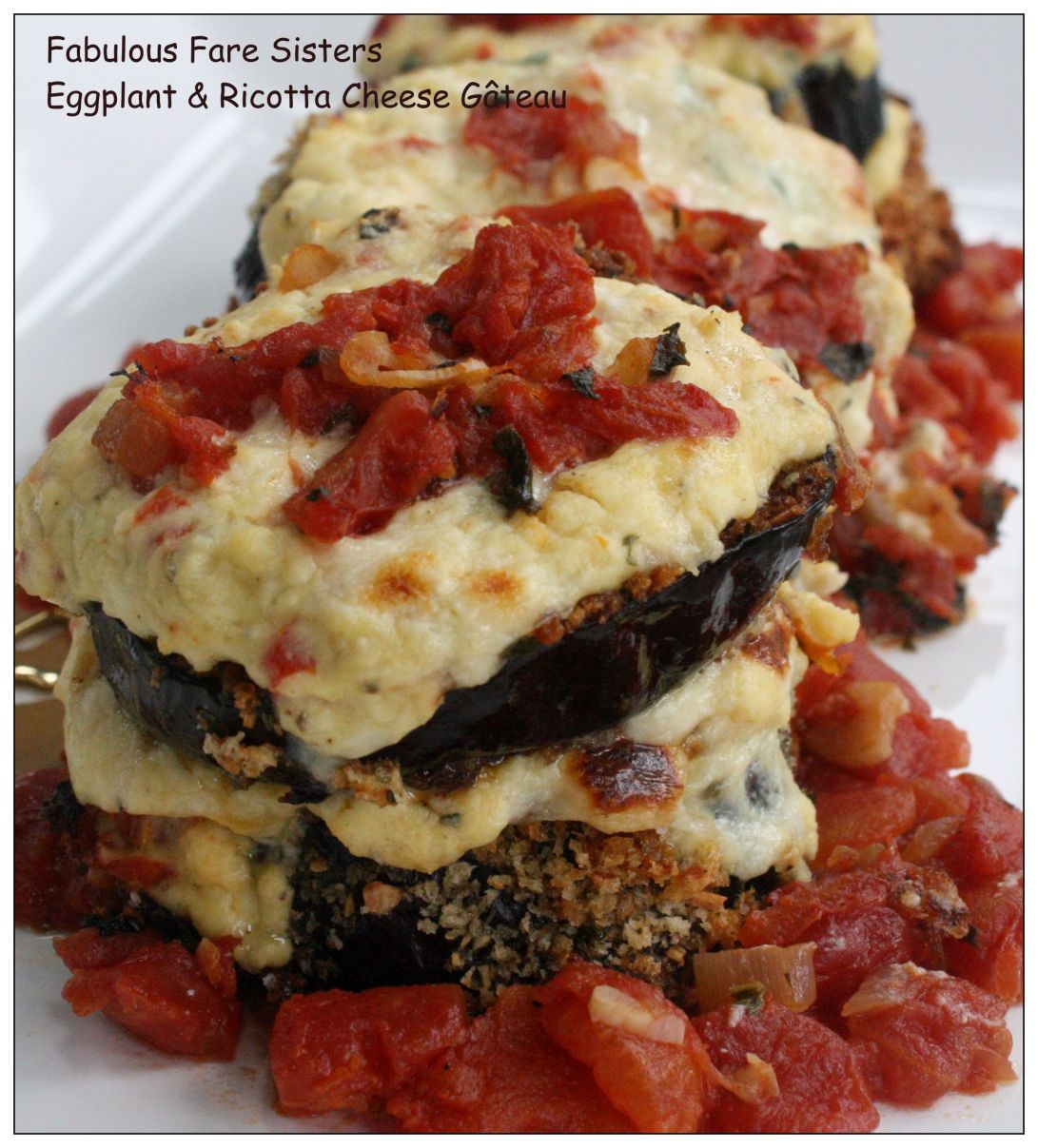 Eggplant &amp; Riccota Cheese Gâteau 04