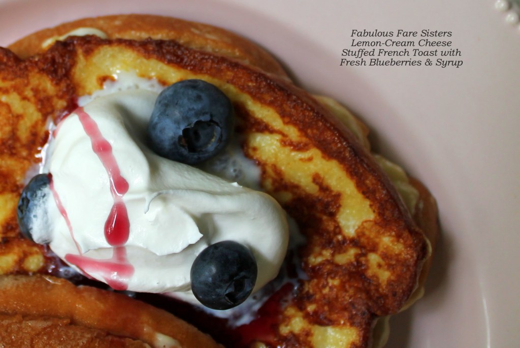 Lemon-Cream Cheese Stuffed French Toast