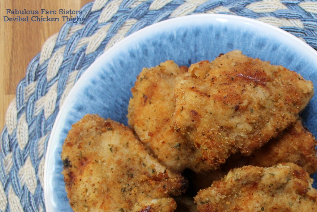 Deviled Chicken Thighs