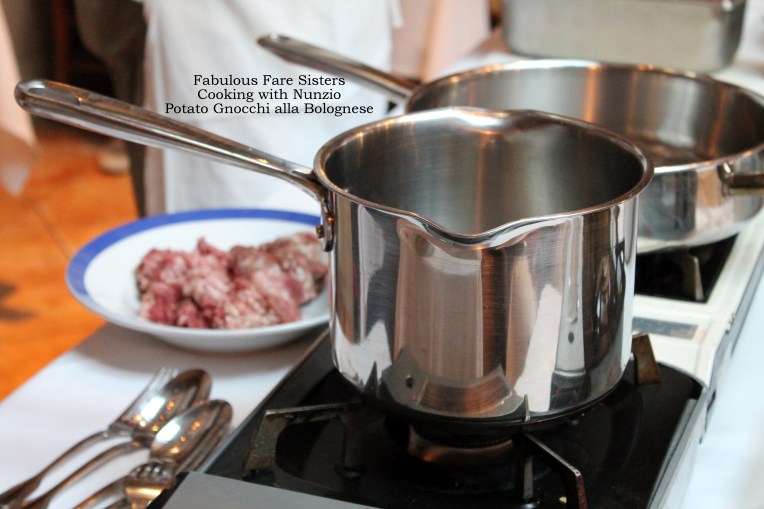 Potato Gnocchi alla Bolognese