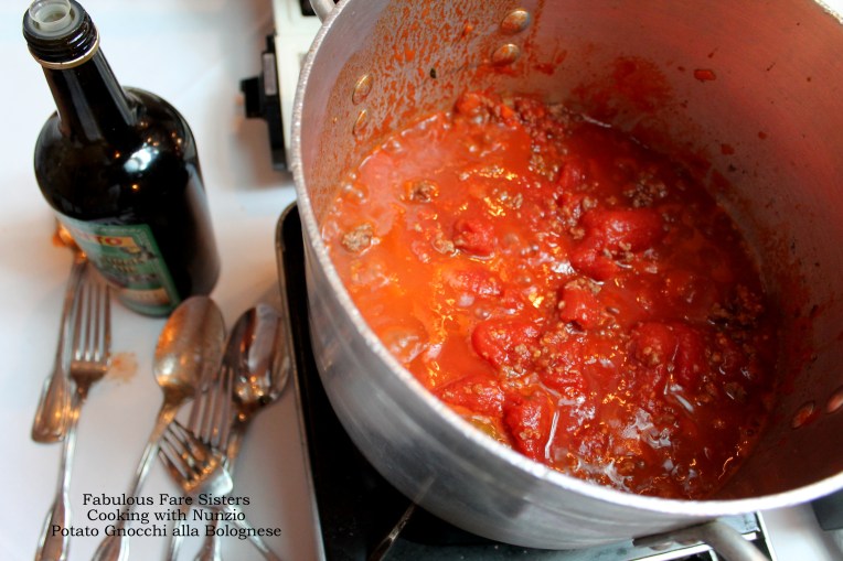 Potato Gnocchi alla Bolognese