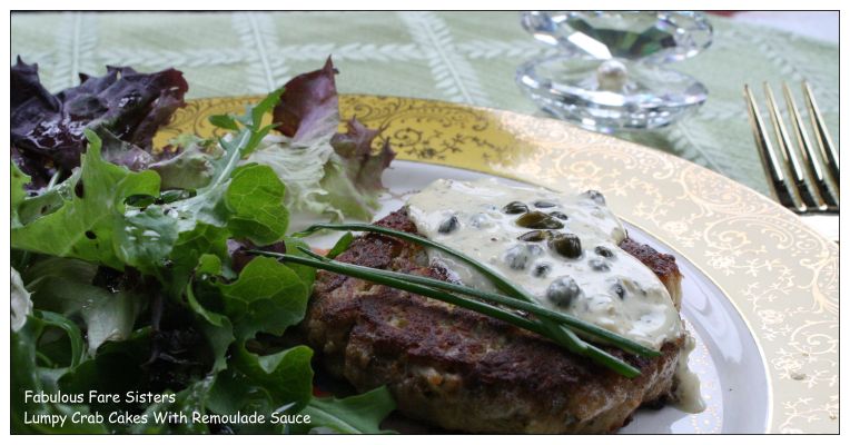 Lumpy Crab Cakes With Remoulade Sauce 1