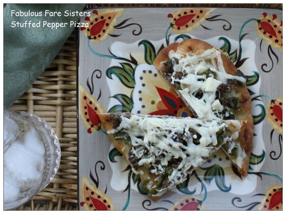 Stuffed Pepper Pizza 1