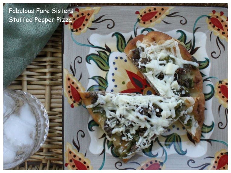 Stuffed Pepper Pizza 1