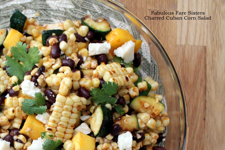 Charred Cuban Corn Salad