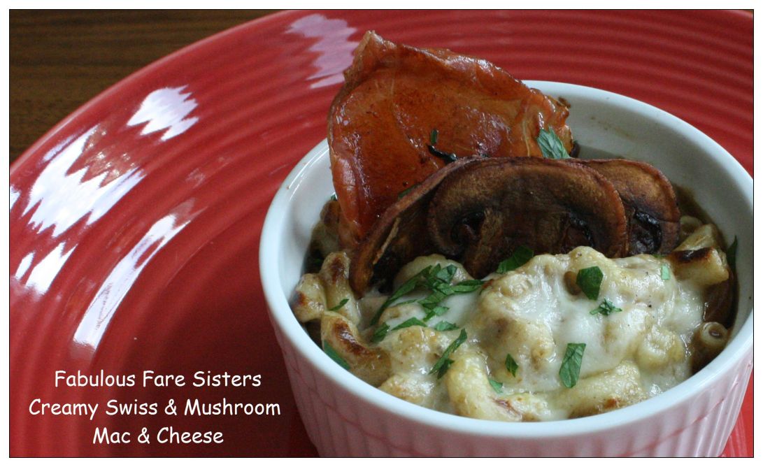 Creamy Swiss & Mushroom Mac & Cheese 2