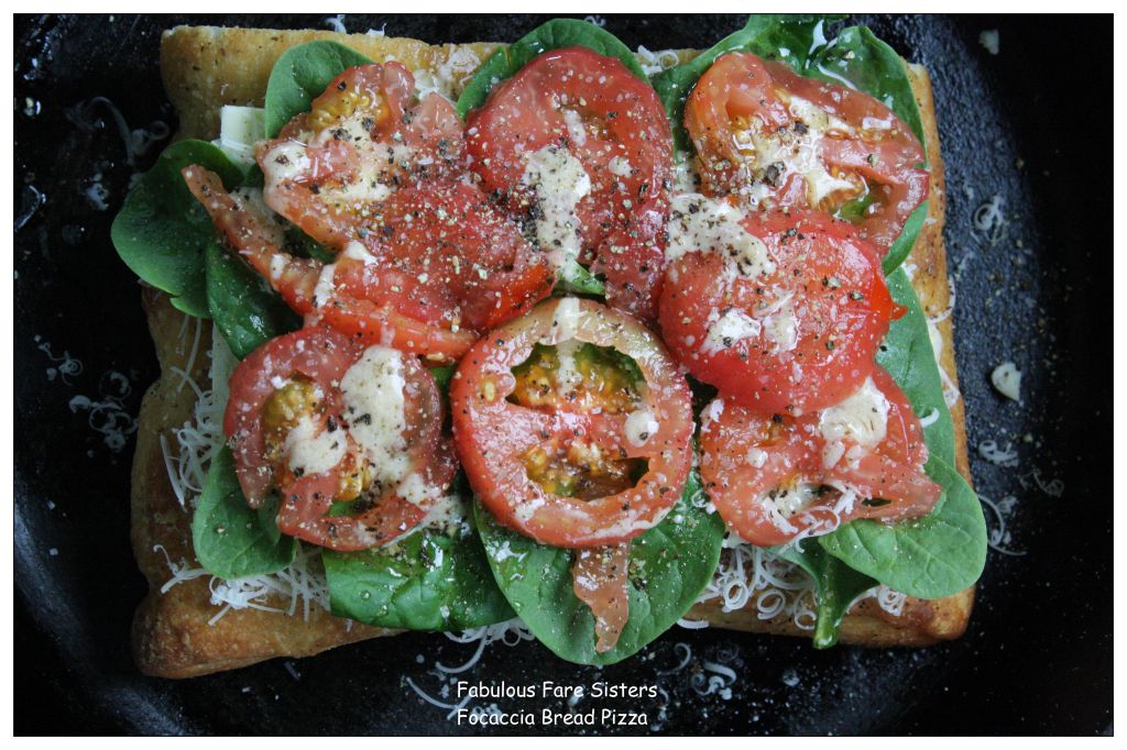 Focaccia Bread Pizza