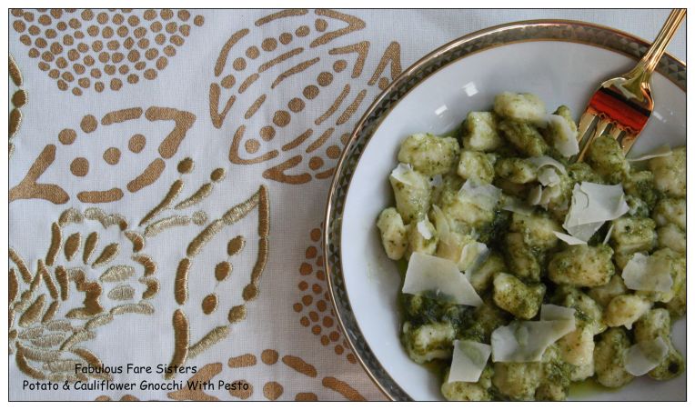 Potato & Cauliflower Gnocchi With Pesto 1