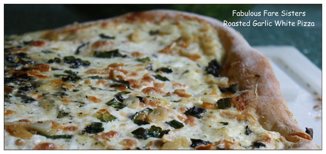 Roasted Garlic White Pizza 3