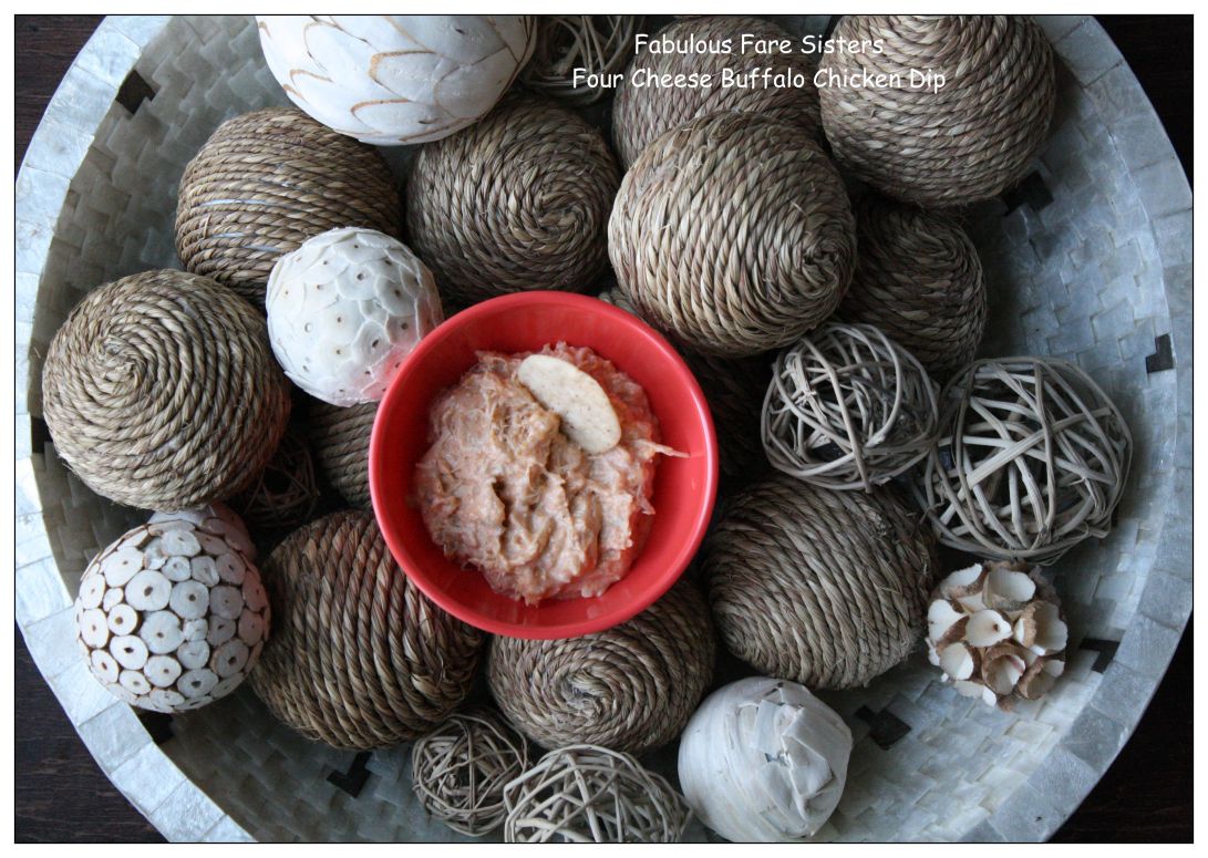 four-cheese-buffalo-chicken-dip
