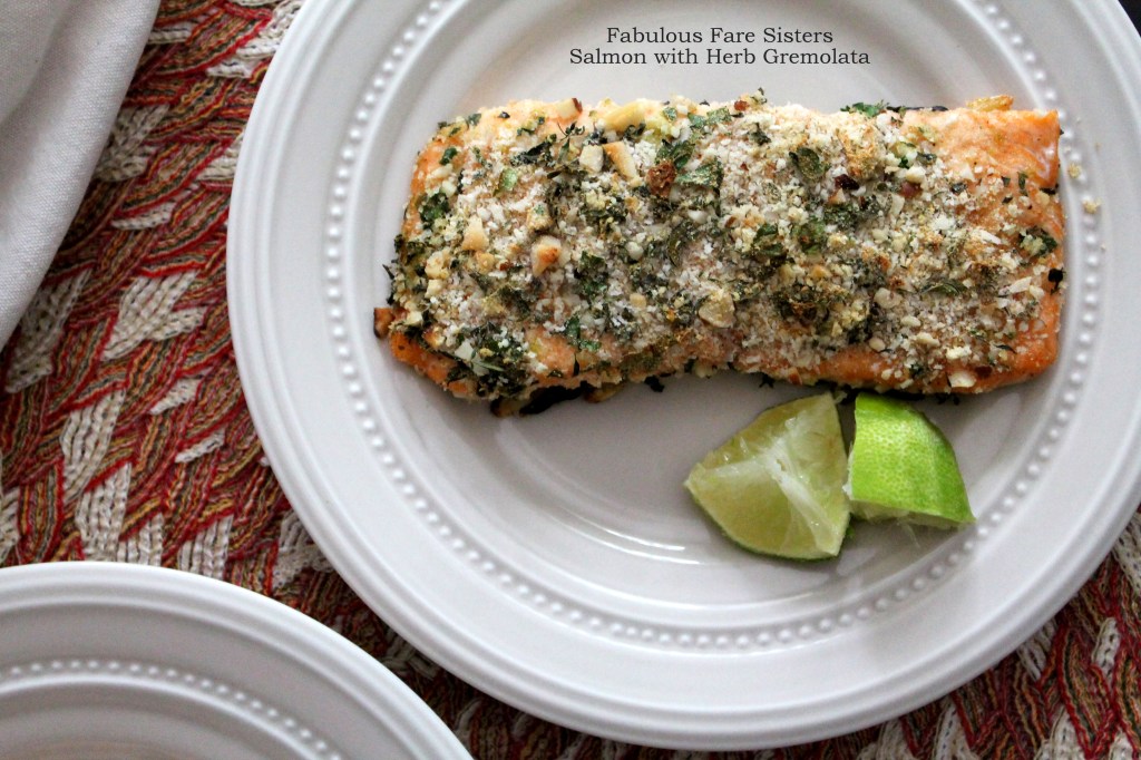 Salmon with Herb Gremolata