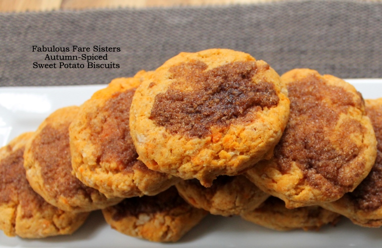 Autumn-Spiced Sweet Potato Biscuits/Fabulous Fare Sisters