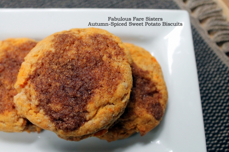 Autumn-Spiced Sweet Potato Biscuits/Fabulous Fare Sisters