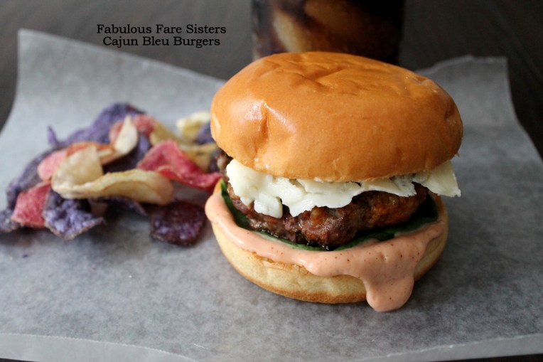 Cajun Bleu Burgers