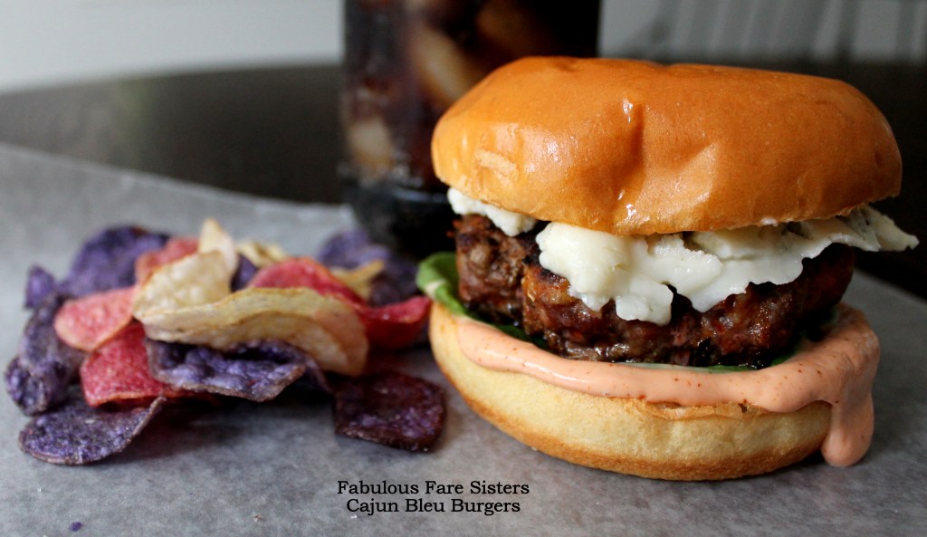 Cajun Bleu Burgers