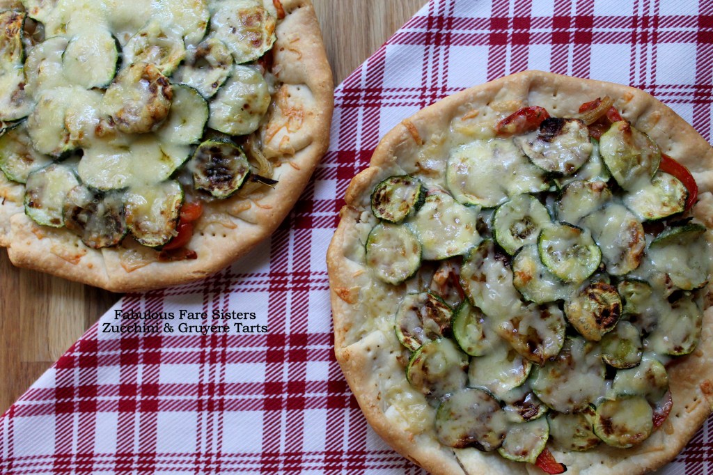 Zucchini & Gruyère Tarts