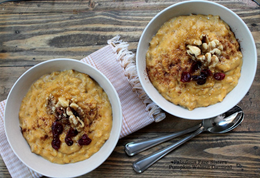 Pumpkin Walnut Oatmeal