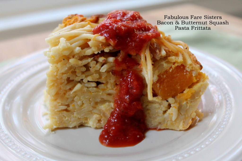 Bacon & Butternut Squash Pasta Frittata