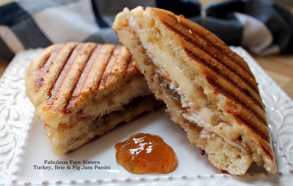 Turkey, Brie & Fig Jam Panini