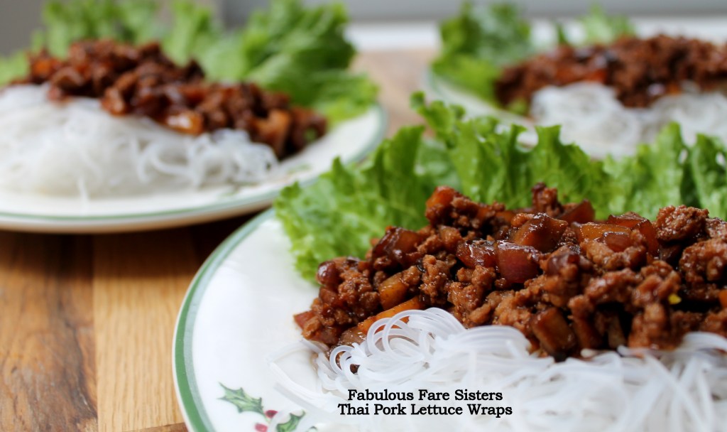 Thai Pork Lettuce Wraps