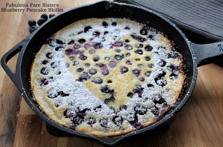 Blueberry Pancake Skillet