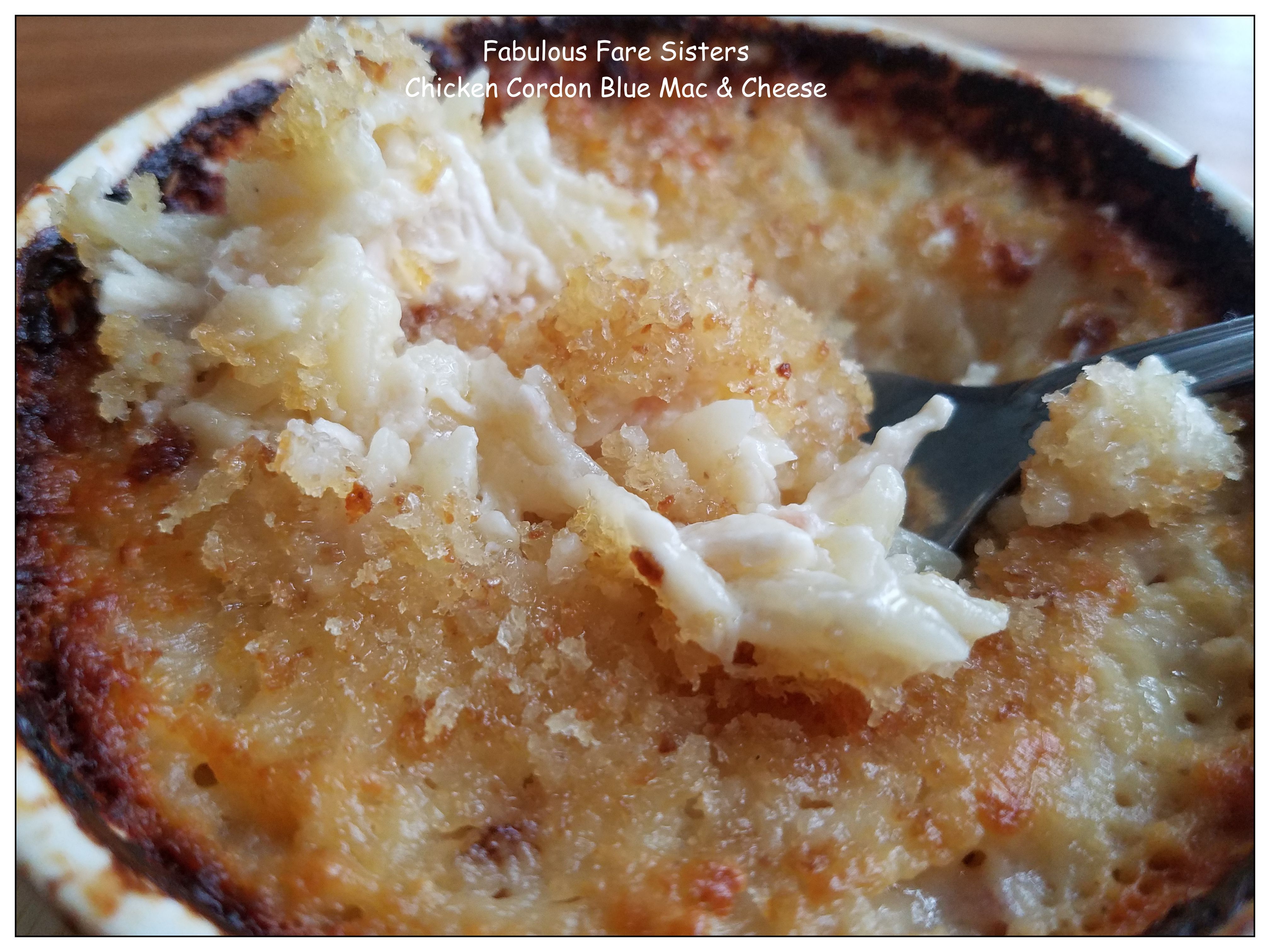 Chicken Cordon Bleu Mac & Cheese