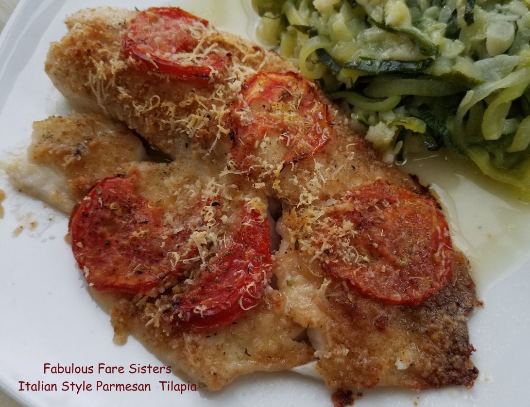 Italian Style Parmesan Tilapia