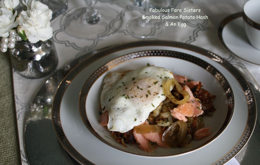 Smoked Salmon Potato Hash